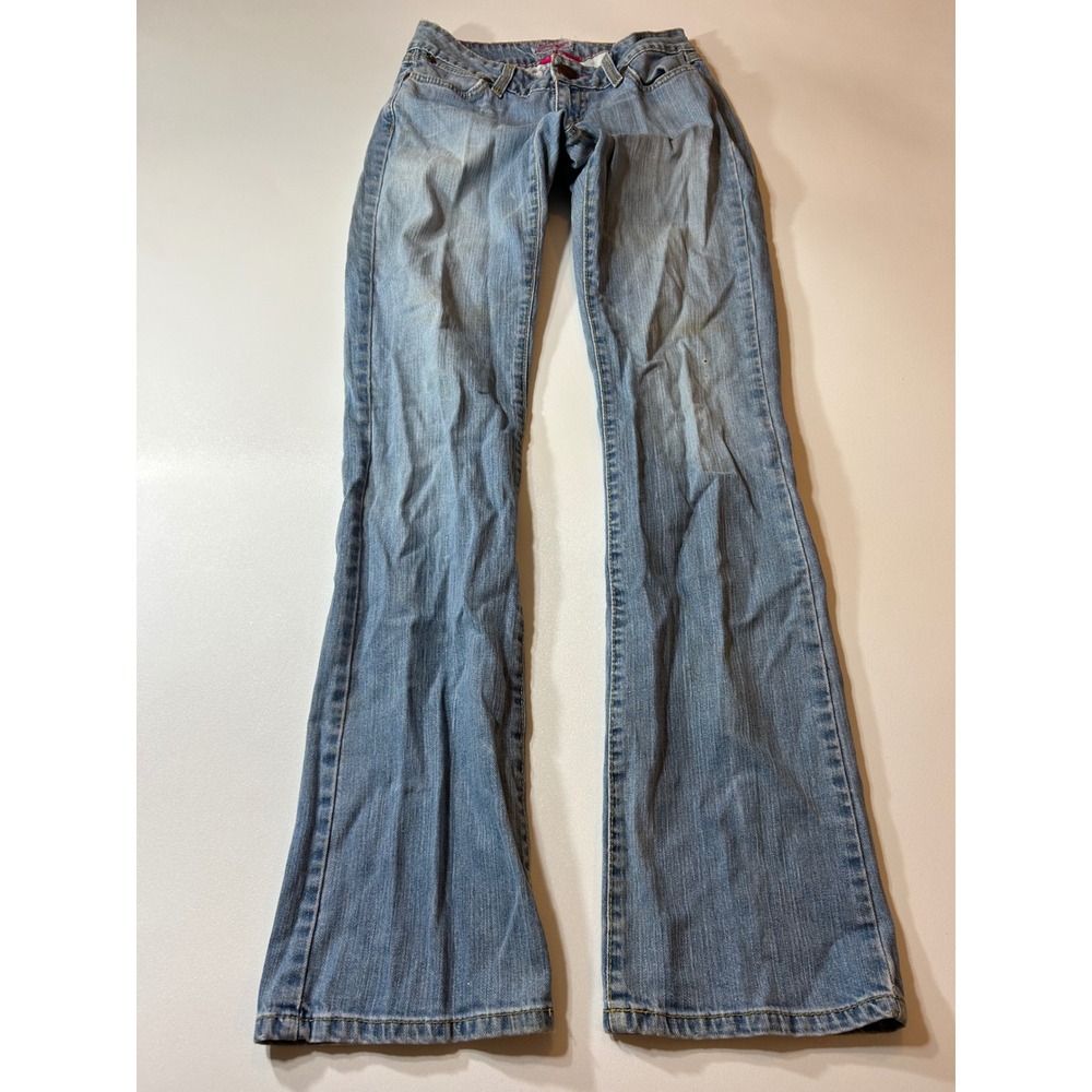 Wrangler Jeans Women's 3/4 x 36 Blue Premium Patch Flare Leg XWS:B774-014